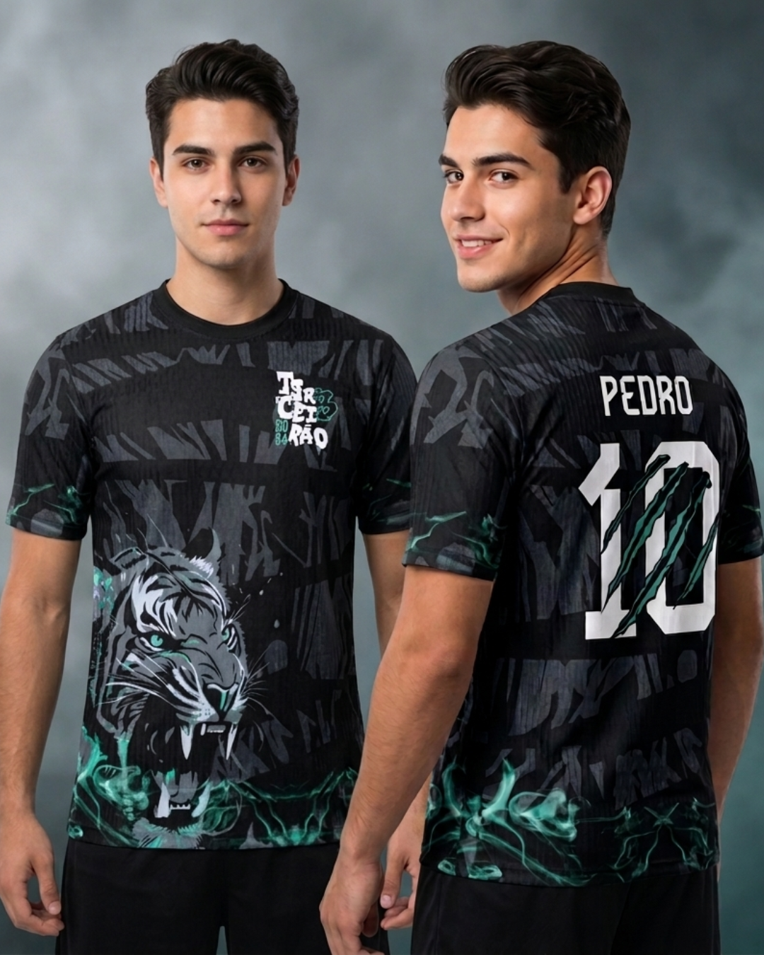 Camisetas personalizadas para interclasse do Terceirão e 9º ano, com alta qualidade, conforto e personalização completa para sua turma.